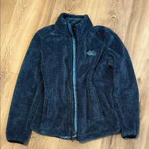 The North Face fleece jacket- size large (blue)